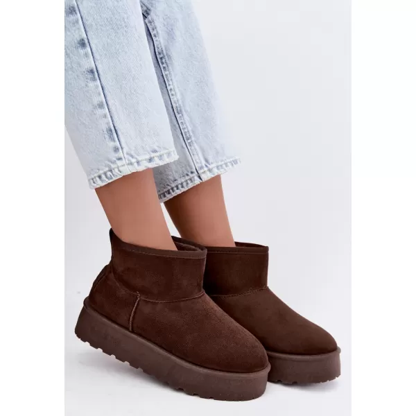  Dámske topánky BIG STAR SHOES UU274223 BROWN/BEIGE SHADOWS 