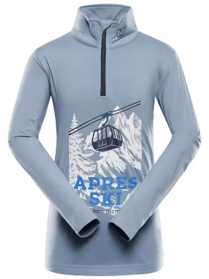 Detské rýchloschnúce tričko ALPINE PRO STANSO ASHLEY BLUE VARIANT PE
