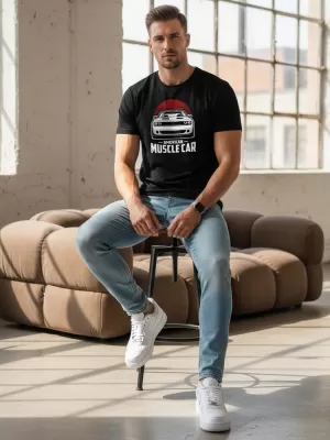 Pánske tričko DSTREET NX046R ČIERNA