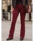 Dámske nohavice DSTREET UY3111 BORDO