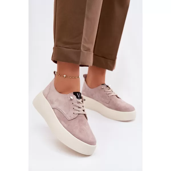  Dámske poltopánky VINCEZA 79605 BEIGE 