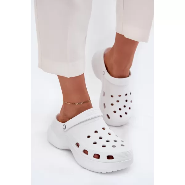  Dámske šľapky BIG STAR SHOES RR274A119 WHITE 