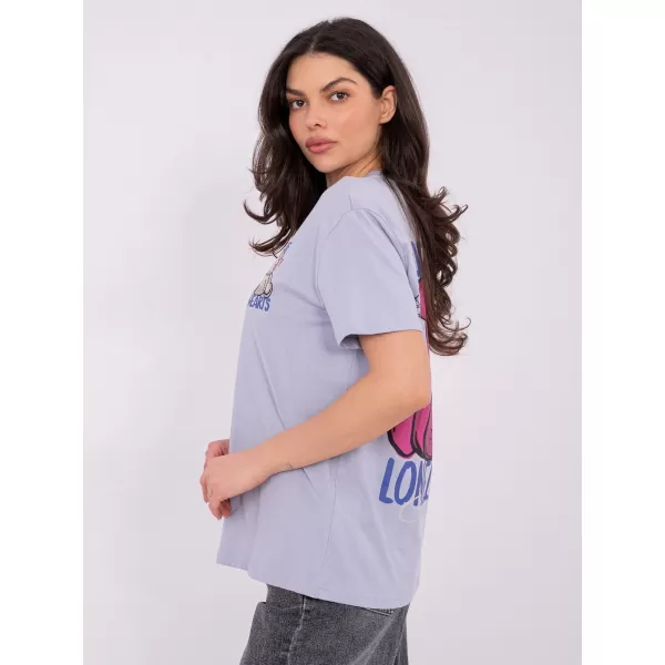  Dámske tričko SUBLEVEL D12022AH02645Y BRIGHT PURPLE 