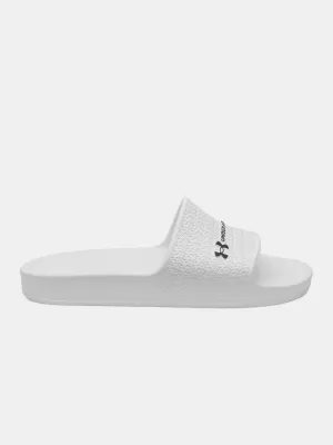 Pánske šľapky UNDER ARMOUR ARMR SLIDE LITE 6007528-100 BIELA