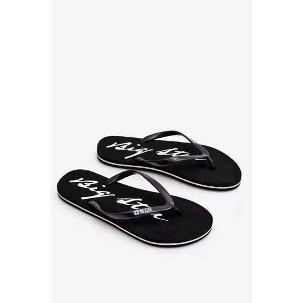  Dámske žabky BIG STAR SHOES LL274761 BLACK 