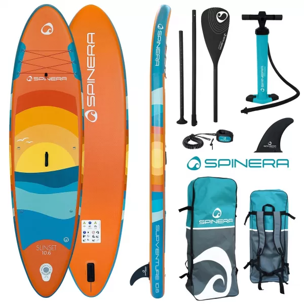  Paddleboard SPINERA Sunset 106 ORANGE 