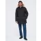 Pánska parka OMBRE OM-JALJ-0310 BLACK