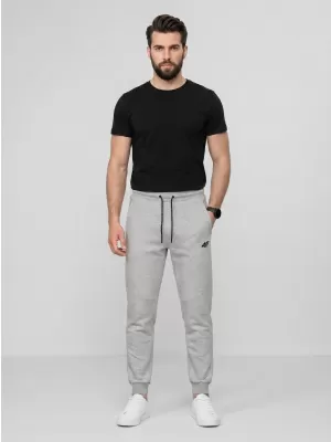 Pánske nohavice 4F WMM00TTROM1676 COLD LIGHT GREY MELANGE