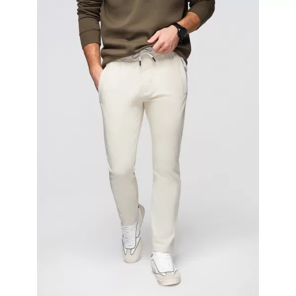  Pánske tepláky OMBRE OM-PABS-0304 CREAM 