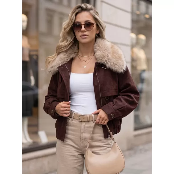  Dámska bunda DSTREET TY5696 BORDO 