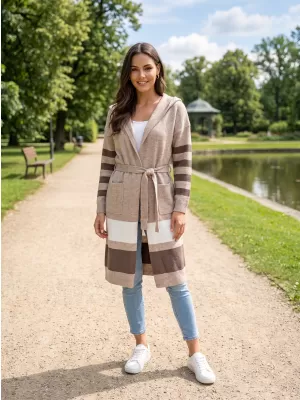 Dámsky sveter ALTISPORT INESSA SVETLO BÉŽOVÁ