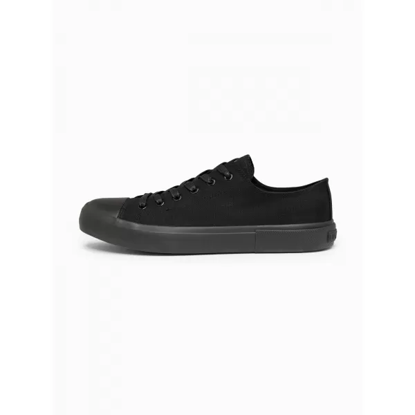  Pánske topánky OMBRE OM-FOTL-0189 BLACK 