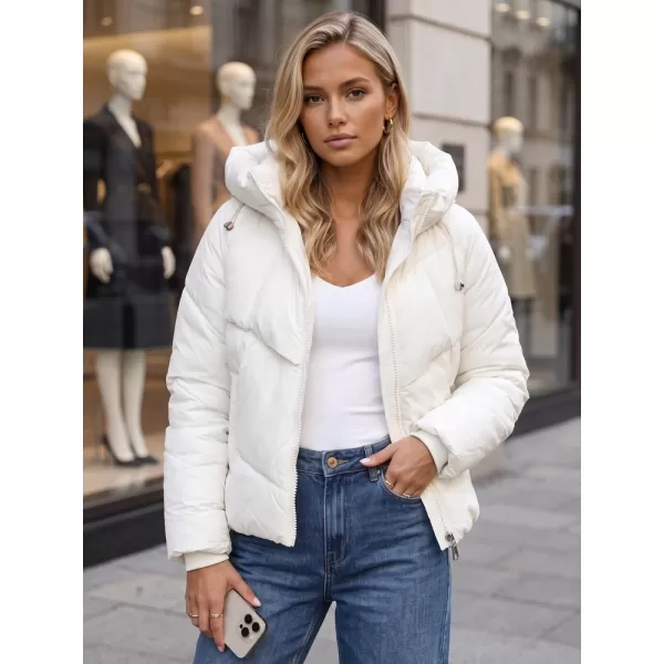  Dámska bunda DSTREET TY6081 BIELA 