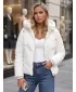 Dámska bunda DSTREET TY6081 BIELA
