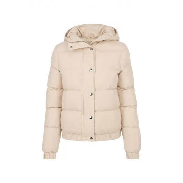  Dámska prešívaná bunda URBAN CLASSICS TB8714-02903 WHITE SAND 