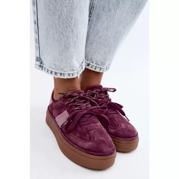  Dámske tenisky BIG STAR SHOES UU274772 PURPLE SHADOWS 