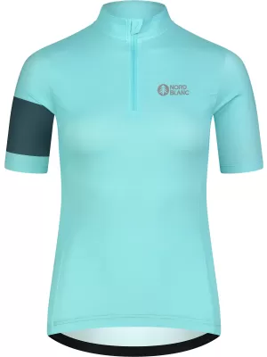 Dámsky cyklo dres NORDBLANC ENTHUSIAST NBSLF8084 MODRÁ