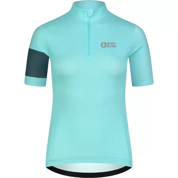  Dámsky cyklo dres NORDBLANC ENTHUSIAST NBSLF8084 MODRÁ 