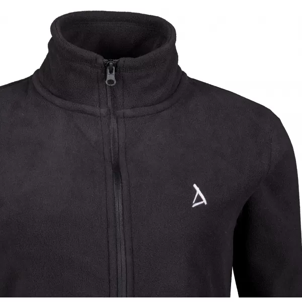  Dámska fleece mikina ALTISPORT ALW002852 ČIERNOSTRIEBORNÁ 
