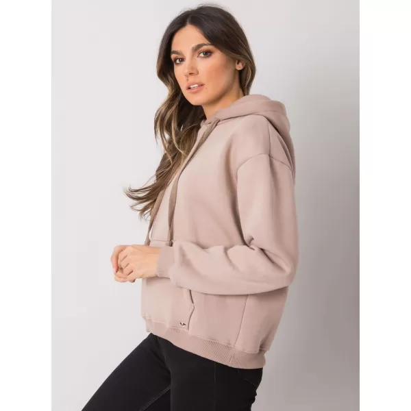  Dámska mikina BASIC FEEL GOOD RV-BL-7306.41 DARK BEIGE 