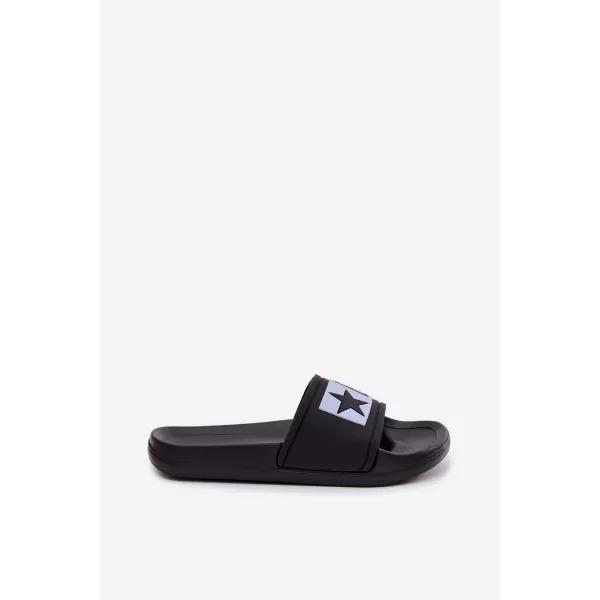  Detské šľapky BIG STAR SHOES TT374A003 BLACK/BLUE 