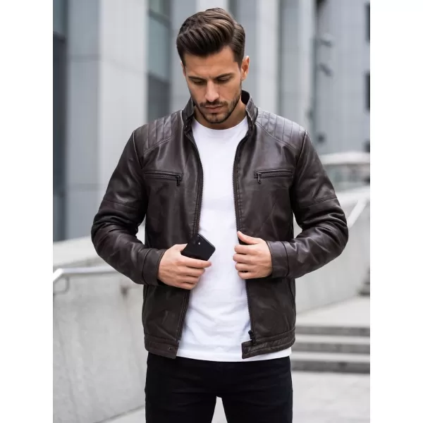  Pánska bunda DSTREET TX5144 HNEDÁ 