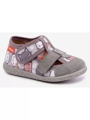 Detské šľapky MILAMI 118/BR-34 GREY