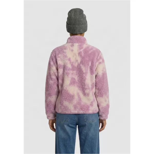  Dámska bunda URBAN CLASSICS TB8505-22938 ROSE TIE-DYE 