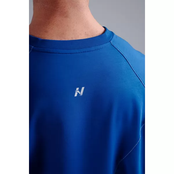  Oversized pump cover tričko NEBBIA PRIMAL 871 BLUE 