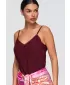 Dámske tielko OMBRE OW-TS-E0057 BURGUNDY