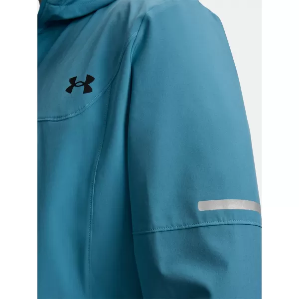  Pánska bunda UNDER ARMOUR UA TECH UTILITY WOVEN JCKT 6004967-466 MODRÁ 