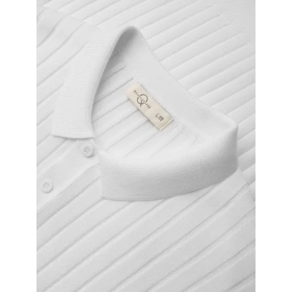  Pánske polo tričko OMBRE OM-POSS-0180 OFF-WHITE 