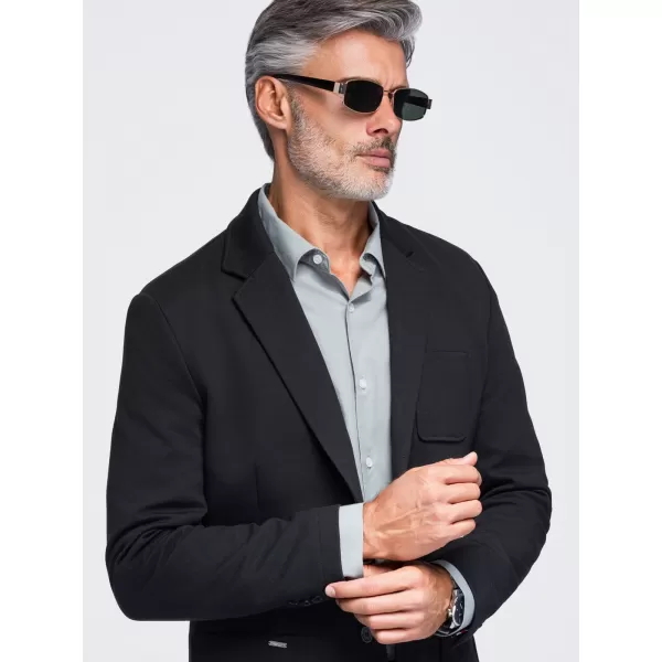  Pánska bunda OMBRE M165 BLACK 