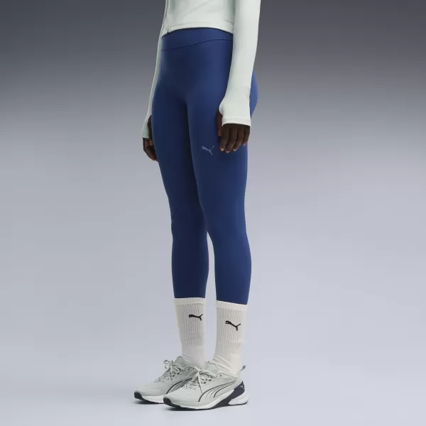  Dámske legíny PUMA W SHAPELUXE TIGHT - HW 7/8 52746373 PERSIAN BLUE 