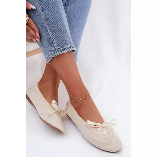  Dámske baleríny BOTO 8531 BEIGE 
