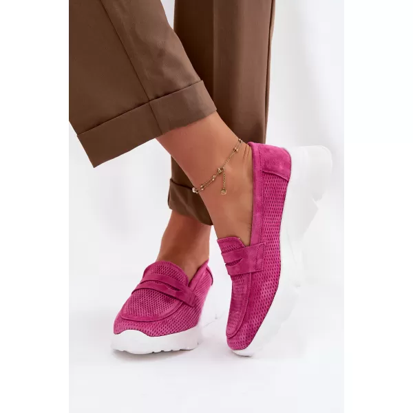  Dámske mokasíny VINCEZA 79626 FUCHSIA 
