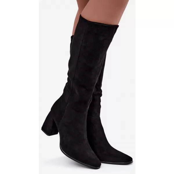  Dámske čižmy BOTO 6373A-1 BLACK 