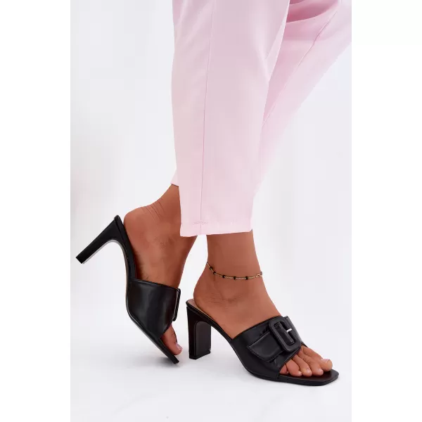  Dámske šľapky VINCEZA 22-20159 BLACK 