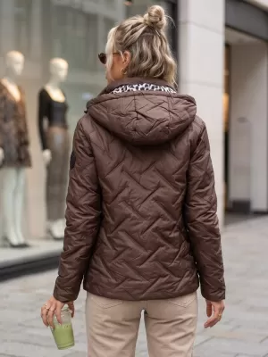 Dámska bunda DSTREET TY5772 HNEDÁ