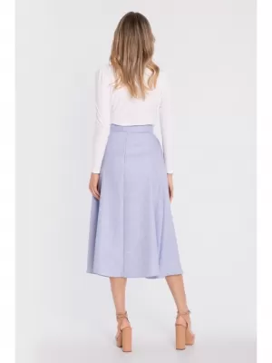 Dámska sukňa STYLOVE S430 LIGHT BLUE