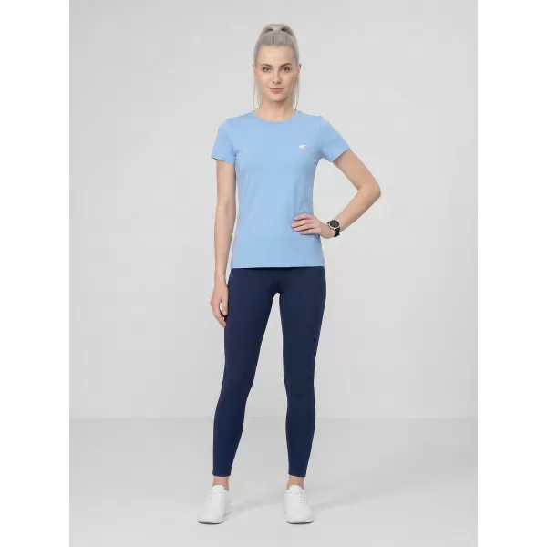  Dámske funkčné tričko 4F WAW25TFTSF1527 LIGHT BLUE 