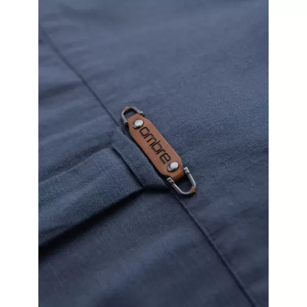 Pánska košeľa OMBRE OM-SHCS-0134 BLUE 
