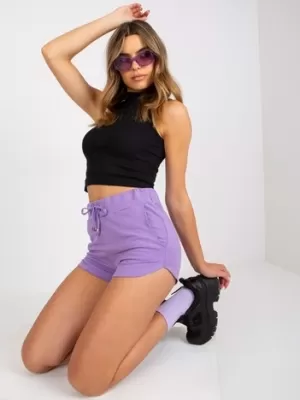 Dámske kraťasy BASIC FEEL GOOD AP-SN-119.07 VIOLET