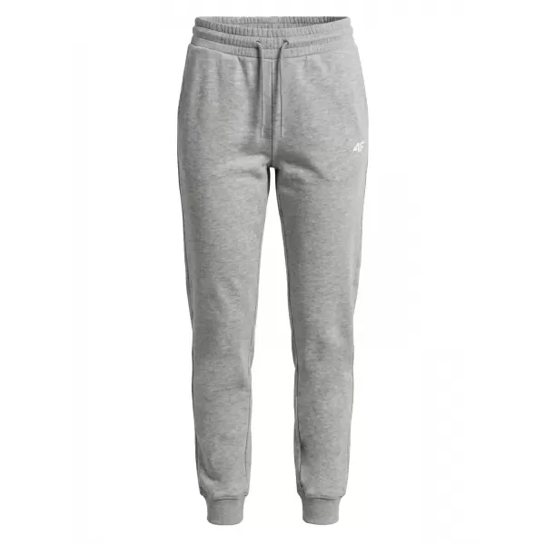  Dámske nohavice 4F WMM00TTROF1659 COLD LIGHT GREY MELANGE 