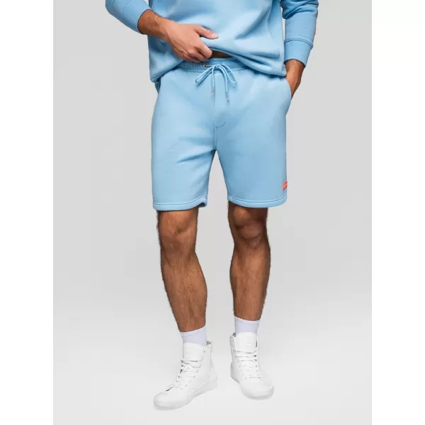  Pánsky set kraťas OMBRE Z129 LIGHT BLUE/LIGHT PURPLE 