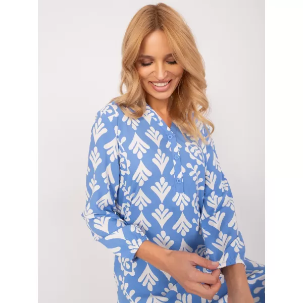  Dámske šaty SUBLEVEL D73771M30427A LIGHT BLUE 