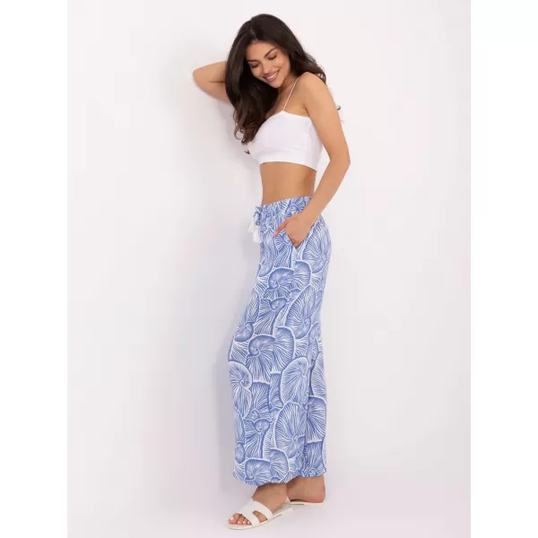  Dámske nohavice SUBLEVEL D73771M62237F BLUE 