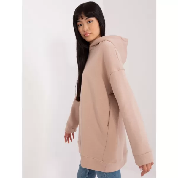  Dámska mikina BASIC FEEL GOOD RV-BL-8042.00P DARK BEIGE 