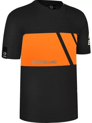 Pánske funkčné cyklo tričko NORDBLANC MUD NBSMF8083 ORANŽOVÁ