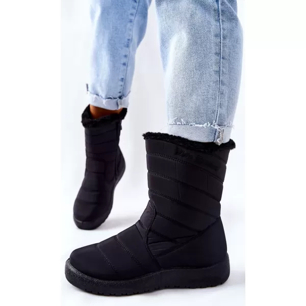  Dámske snehule BOTO 20SN26-3044/J74839 BLACK 